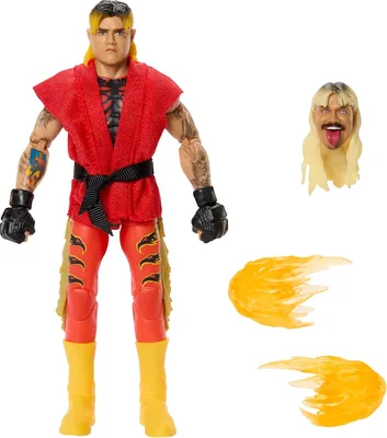 WWE Dirty Dominik Mysterio x Street Fighter Action Figure Set - 6-Inch Collectible