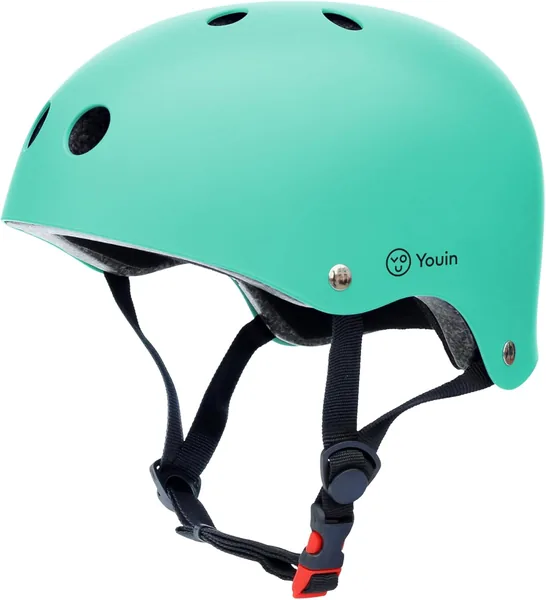 Youin Mint Adjustable Children's Helmet for Bike and Scooter, EN1078 Approved