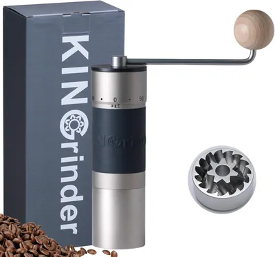 Silver King K6 Manual Coffee Grinder - Stainless Burr, Best Deal