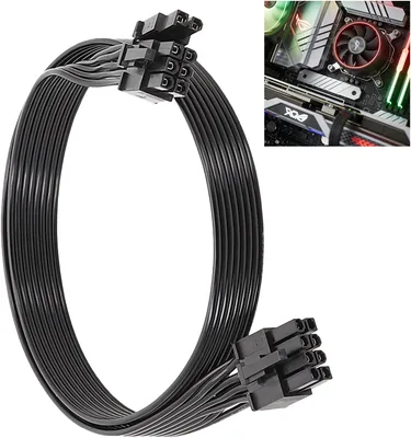 8 Pin PCIE Cable 60 CM 6+2 Pin GPU Power Cable Best Deal