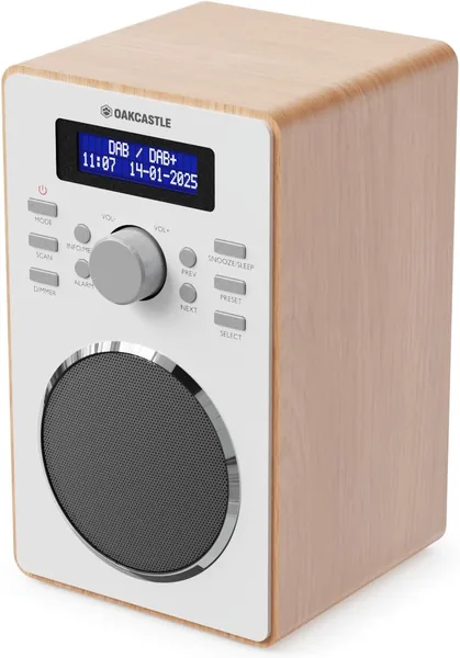 OAKCAS DAB+ & FM Bluetooth Radio