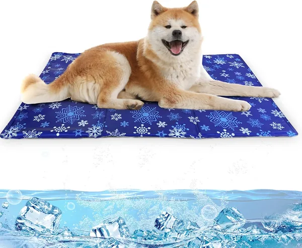 Koelmat voor Honden en Katten - Niet-toxisch Koelmat - Duurzaam, Waterdicht & Eenvoudig te Reinigen - Koelpad voor Zomer