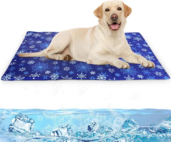 Koelmat voor Honden & Katten - Niet-toxisch Koelmateriaal voor de Zomer - Duurzaam, Waterdicht & Makkelijk te Reinigen - Koelpad voor Huisdieren
