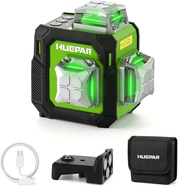 Huepar Kreuzlinienlaser 360 gr n