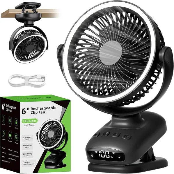 WUQNGI Mini Ventilatore Portabile