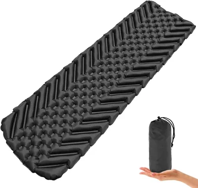 Sundom Schlafmatte Camping Outdoor Ultraleicht Schlafmatte Aufblasbar Wasserdicht Falten Air Mattress Kompaktpaket