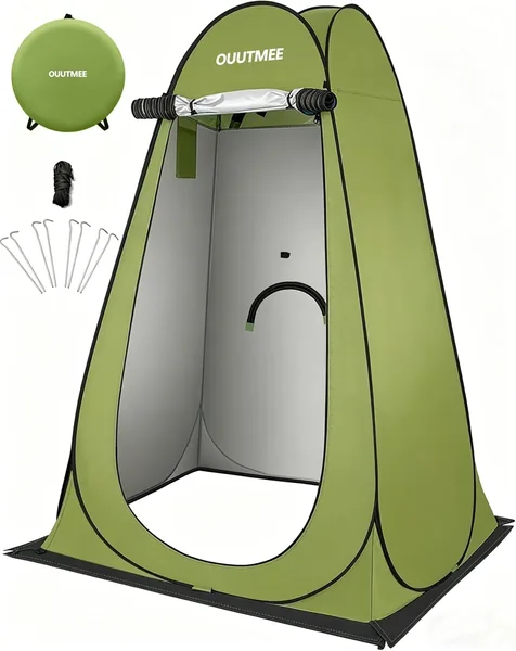 Tent de douche pliable Pop Up, tente de camping portable, protection UV et pluie, tente de toilette pour randonnée, plage