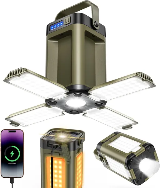 2026 New Life LED Lantern Rechargeable 2400 Lumens