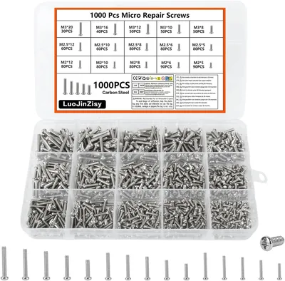 1000 szt. Śruby M2/M2,5/M3 - Najlepsza oferta