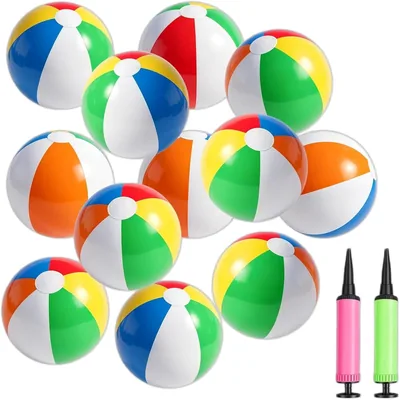 Pelotas de Playa Inflables HYTYQDAFA 30cm/40cm - Oferta: 55% de Descuento
