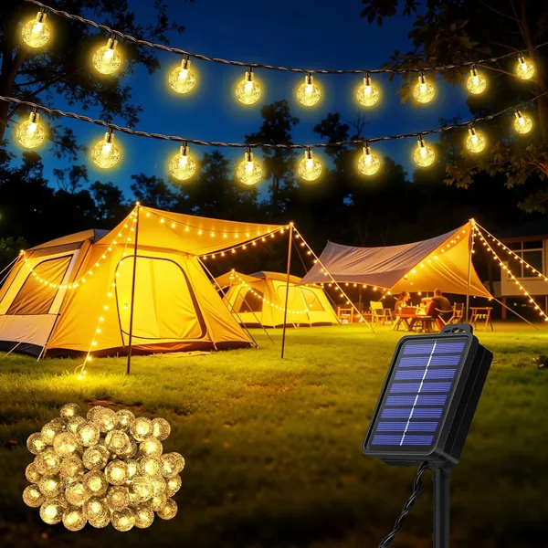 Realky Solar Outdoor String Lights