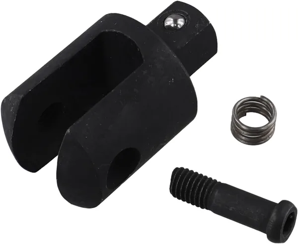 2 Inch Replacement Knuckle Breaker Bar Head Kit for Power For Bars - Chrome Vanadium Steel, Black Phosphate Finish, Includes Fixing Bolt &