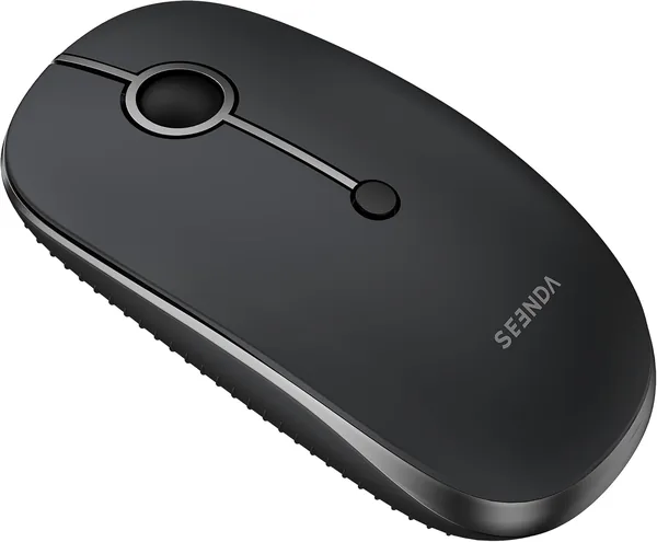 Seenda Bluetooth Wireless Mouse, MOU001 Rechargeable Silent Computer Mouse