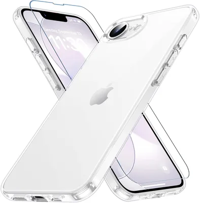 Gogorelax iPhone 17e/16e用 衝撃吸収 クリアガラスフィルム 米軍MIL標準耐久性