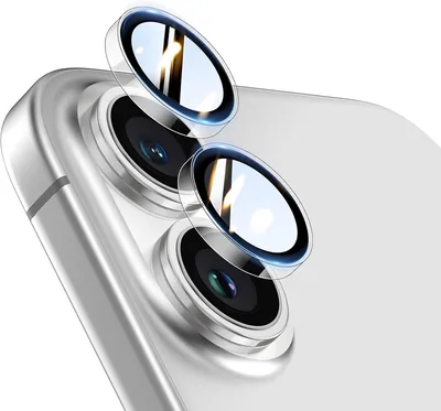 TOCOL 2 Pack Protection Caméra pour iPhone 17, Résistante aux Rayures et aux Chocs, Verre Trempé HD