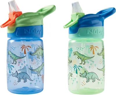 Nuby Incredible Gulp 2-Pack 360ml Jurassic Sippy Cup 25% Off