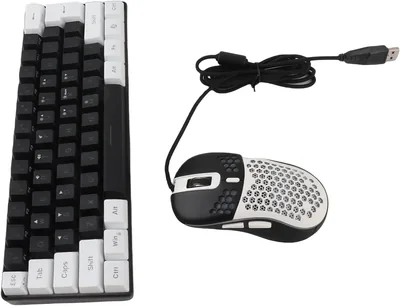 Jelquix Multi Color LED Backlit Keyboard Mouse Combo