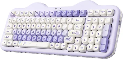 YUNZII C98 Draadloze Mechanische Toetsenbord met Nummerblok, 98 Toetsen BT5.0/2.4G/USB-C Warmtebewijzende Gasket Mount Toetsenbord, Aangepaste RGB Achtergrondverlichting