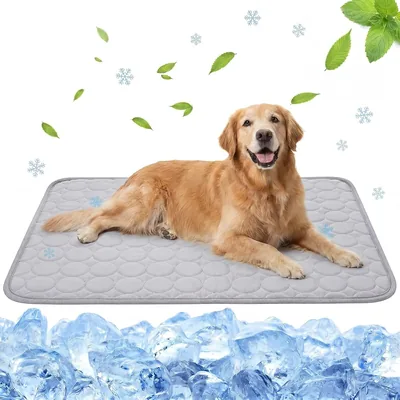 CNMTCCO Kühlmatte für Hunde & Katzen - Selbstkühlende Decke mit Kühlwirkung für Haustiere im Sommer - Kühlmatte Hund & Katze