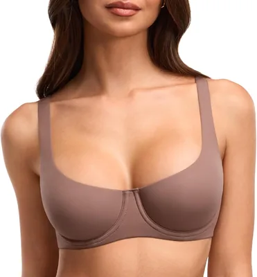 Dobreva Balconette Bra Scoop Neck Best Deal