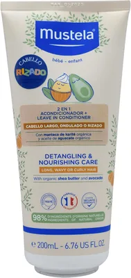 Mustela 2 en 1, Acondicionador + Leave in, para cabello rizado 200ml - Mejor Precio