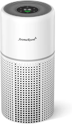AromaRoom Air Purifier for Home Large Spaces, True HEPA Filter, 22dB Quiet Sleep Mode, Smart Auto Mo