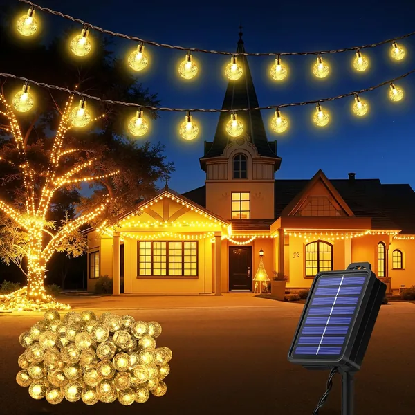 Realky Solar Outdoor String Lights