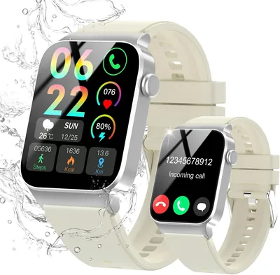 STECEi Smart Watch Men Women Bluetooth Call 1.85" HD Screen Best Deal