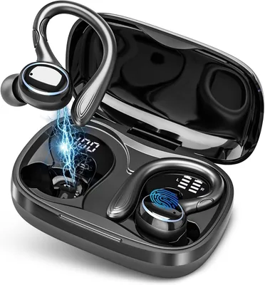 Bluetooth Earbuds 5.3 HiFi Stereo with Dual LED Charging Case