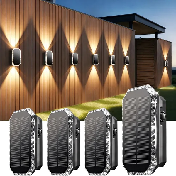 SUNNMO Solar Lights for Outdoor Use