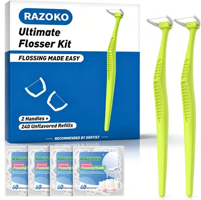 RAZOKO Dental Floss Sticks - Braces Interdental Best Deal