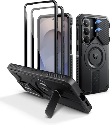 Dexnor Case for Samsung Galaxy S26 - Camera Cover & Kickstand