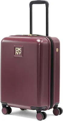 DKNY On the Go 21" Hardshell Expandable Luggage, Burgundy - Best Deal