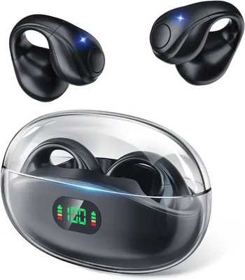 Bluetooth ワイヤレスイヤホン 2026モデル Bluetooth 6.0 & EDR技術 エアークーフス オープンイヤー イヤピン付き