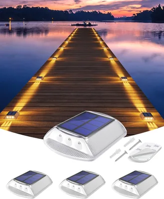 Detarzin Solar Deck Lights 47% Off
