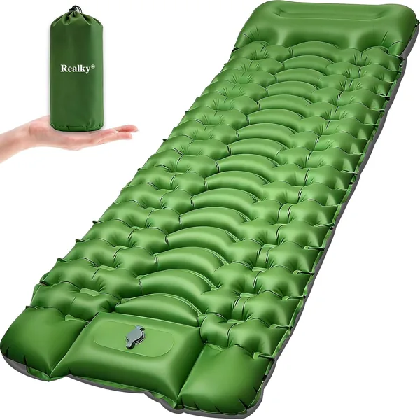 Sleeping Mat, Camping Air Mattress, Inflatable Mattress, Ultralight, Compact, Thick