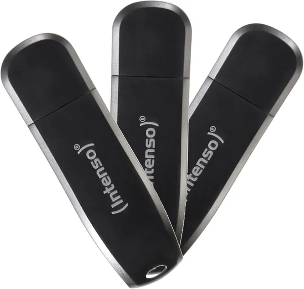 Memoria USB Intenso Speed Line 3x 32 GB USB 3.2 Gen 1 - Pendrive con hasta 70 MB/s (Multipack) - Mejor Oferta