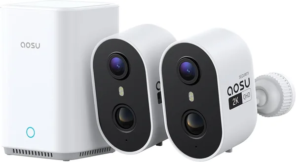 Aosu Security Cameras Wireless Outdoor Home System