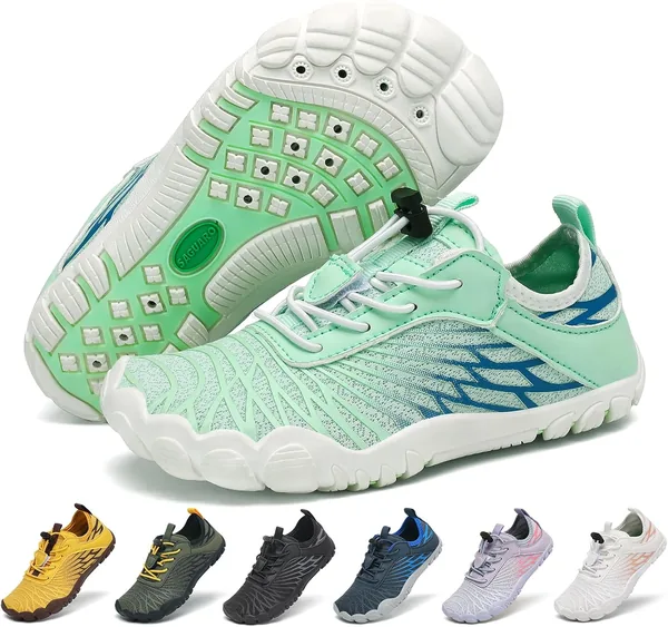 Zapatillas SAGUARO para Niños Desnudas Rápido Secado Transpirables con Dedos Anchos Talla 25-35 - Mejor Oferta