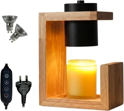 ZIGOL Wooden Candle Warmer Lamp Best Deal