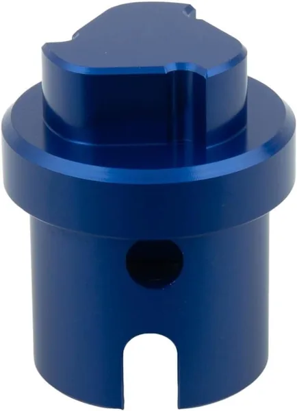 Aluminum Oil Filler Cap & Coil Pack Removal Tool for R1200GS/R1200RT/R1250GS/R1250RT/F800GS/F900R Series - Blue Motorcycle Spark Cap Puller