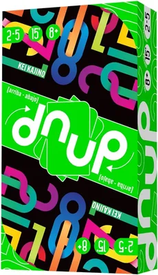 Asmodee DNUP: Juego de Cartas, Modifica tu Mano y Da Vueltas al Juego, Crea Nuevas Combinaciones y Sé el Primero en Deshacerte de tus Tarjetas para Ganar