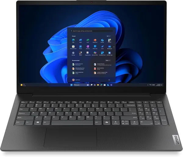 Lenovo Laptop 15.6" FHD Display, Intel N150, 4 x 3.60 GHz, 128 GB SSD, Intel UHD Graphics, Norton 360, Windows 11, Black