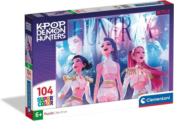 Clementoni - Netflix K-Pop: Demon Hunters HUNTR/X Super Color
