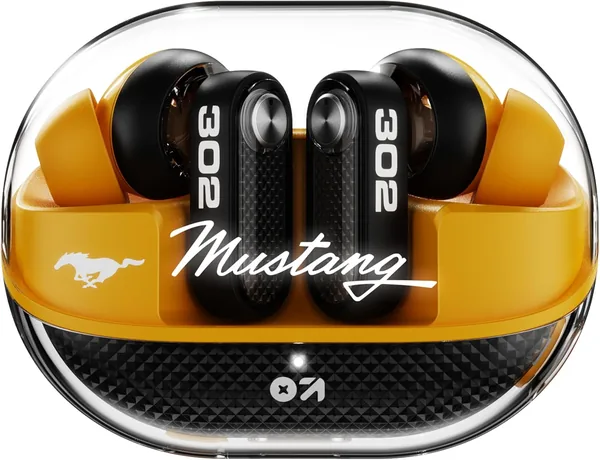 GOBOULT Mustang Sprint in Ear Earbuds with 60H Playtime, Amp App Support, 32dB Active Noise Cancellation, Quad Mic ENC, Dual