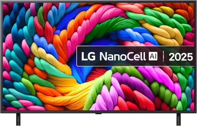 LG Smart TV 50NANO90A6B (2025) 50" LED HDR NanoCell 4K Ultra HD Black
