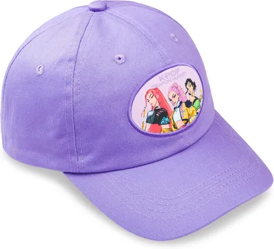 Cap de Chasse Kpop Demon Hunters Huntrix pour Fille, Casquette à Ponytail Élevé avec Fermeture Snapback Ajustable - Cadeau Fille