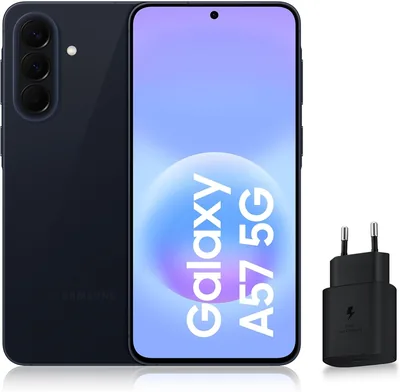 Samsung Galaxy A57 5G - Smartphone Android 5G avec IA pour tous, 256 Go, 8 Go RAM, Chargeur rapide AC 25W inclus, Déverrouillé