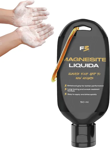 F3RALS Liquid Magnesite Gym | 18% di Sconto - Palestra a Secco per Arrampicata, Paddle e Tennis