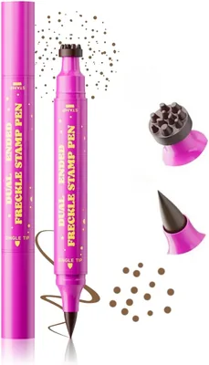 Laifu Freckle Pen - 2-in-1 Fake Freckle Stamp for Natural Look